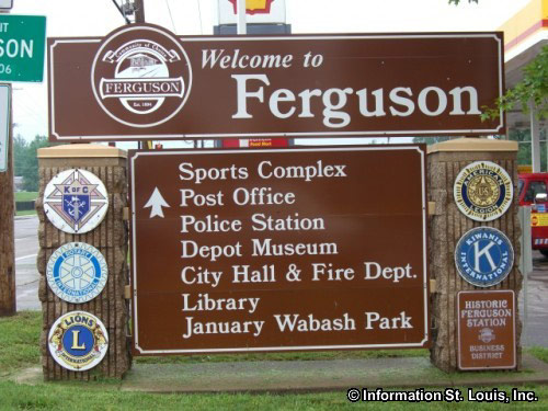 Ferguson, MO Welcome Sign