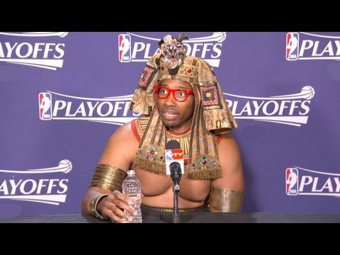 NBA post-game press conference