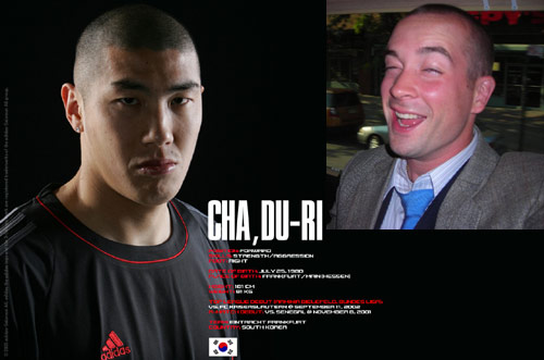 Cha-Du Ri - Korean soccer star