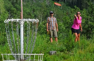 The game of kings, frisbee golf