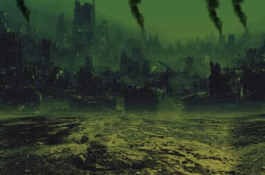 Post-apocalyptic city decimated