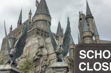 hogwarts is closed