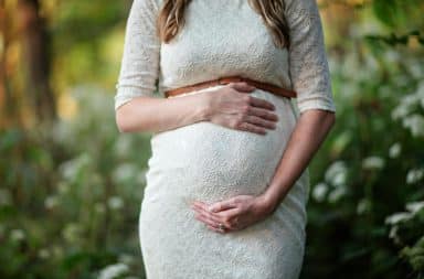 Pregnant belly dress