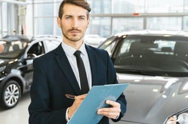 car dealership guy