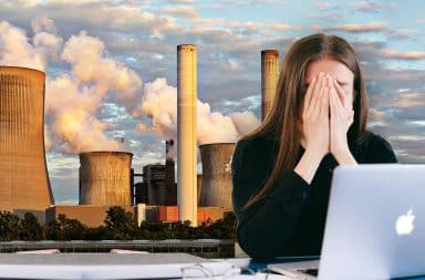 stressed as the nuclear power plant